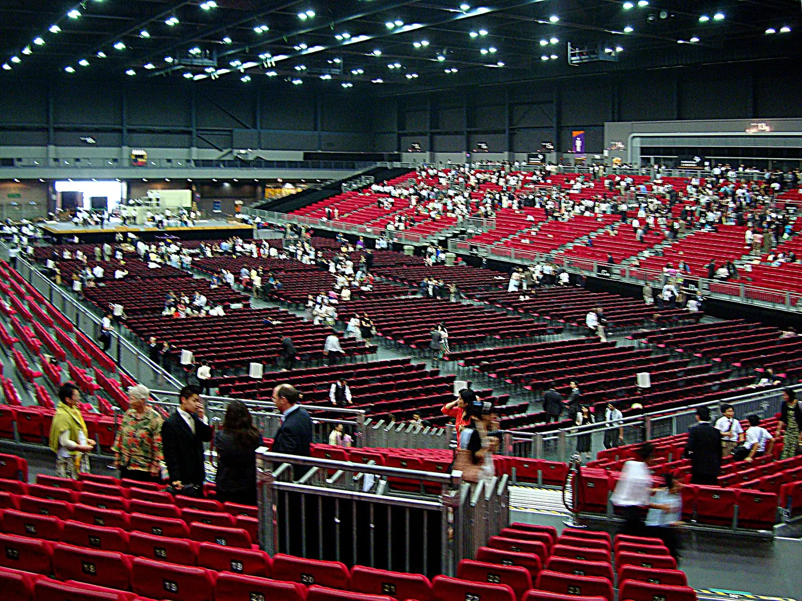 Seated indoor arena inside AsiaWorld-Expo, Chek Lap Kok